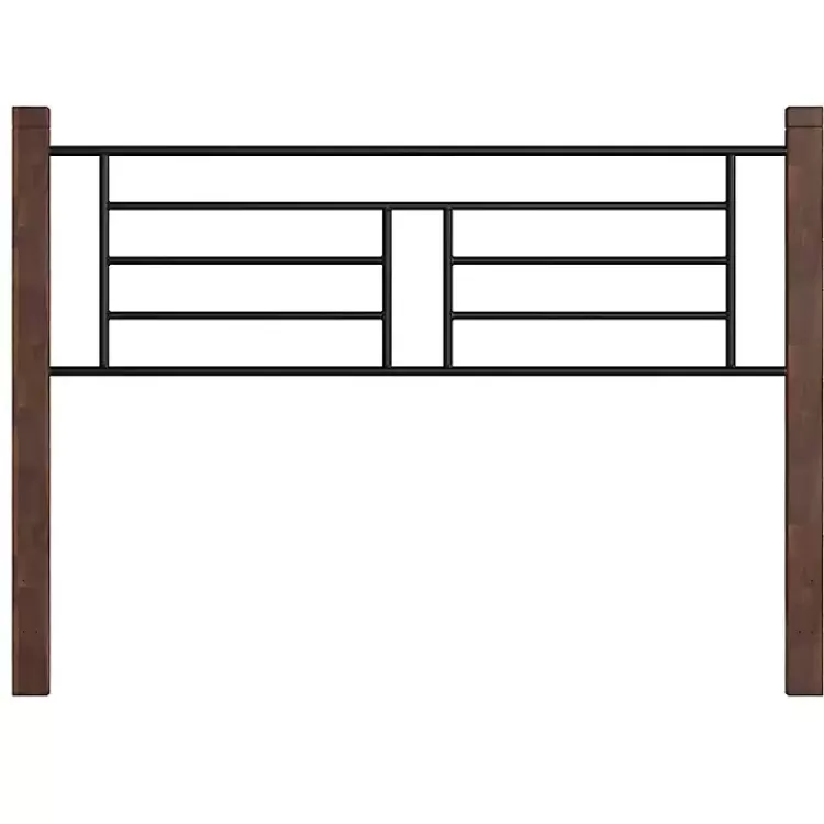weathered_brown_farmhouse_queen_bed_2.webp Weathered Brown Farmhouse Queen Bed>Kirklands Home Best Sale