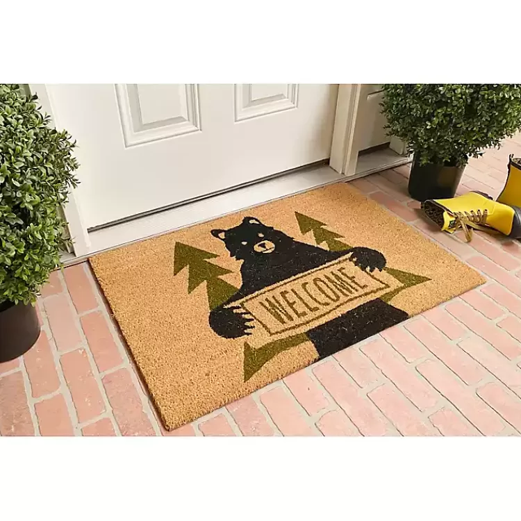 Welcome Bear Doormat>Kirklands Home Discount