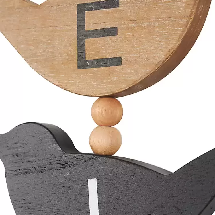 Welcome Bird Shaped Wood Wall Sign>Kirklands Home Best Sale