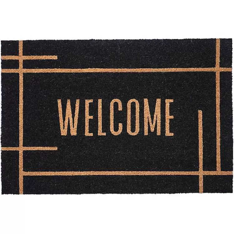 Welcome Linear Doormat>Kirklands Home Shop
