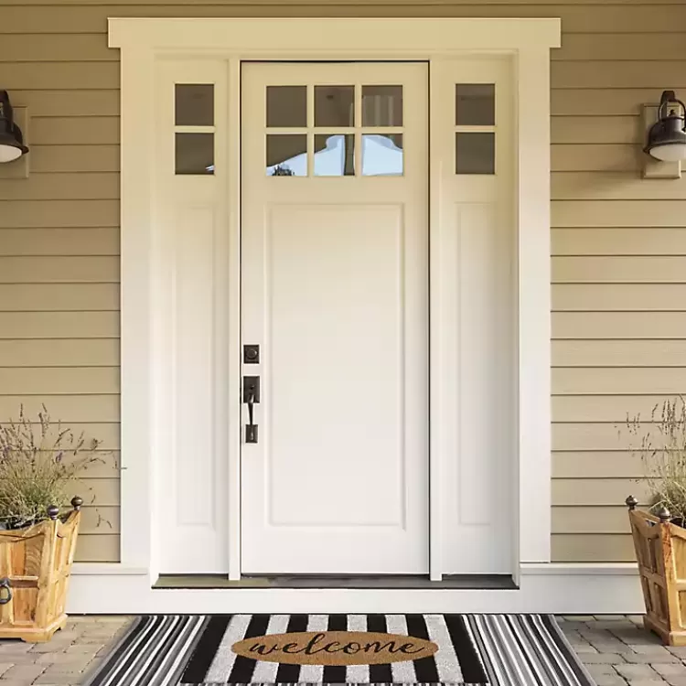 welcome_cabana_stripe_coir_doormat_2.webp Welcome Cabana Stripe Coir Doormat>Kirklands Home Best