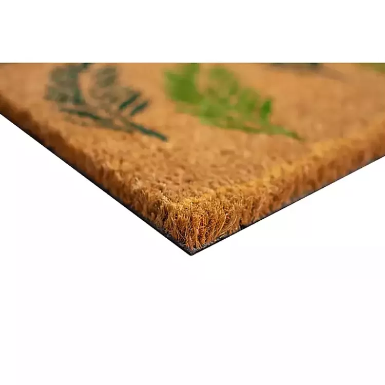 welcome_fern_doormat_3.webp Welcome Fern Doormat>Kirklands Home Outlet