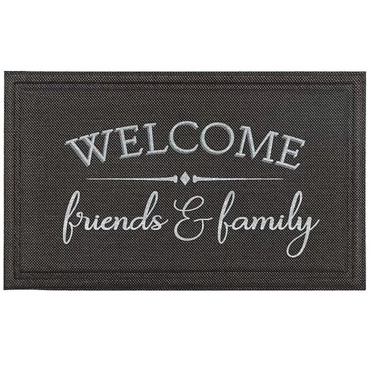 Welcome Friends and Family Doormat>Kirklands Home Hot