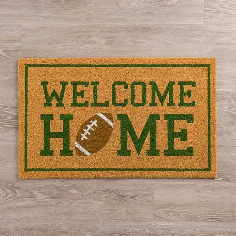 Welcome Home Football Doormat>Kirklands Home Discount