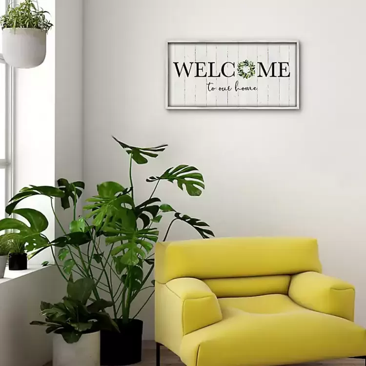 welcome_to_our_home_wreath_wall_plaque_3.webp Welcome To Our Home Wreath Wall Plaque>Kirklands Home Hot