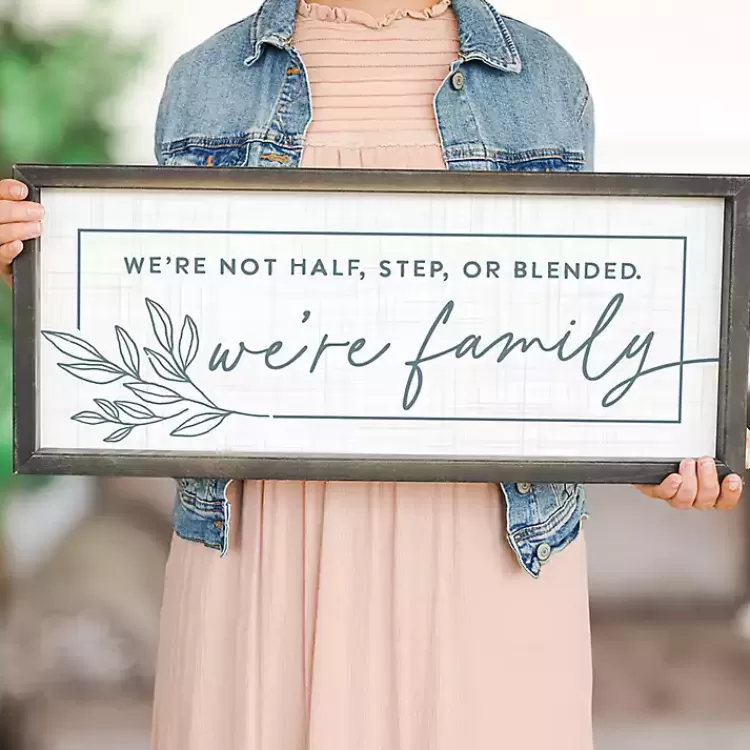 were_family_wall_plaque_3.webp We're Family Wall Plaque>Kirklands Home Hot