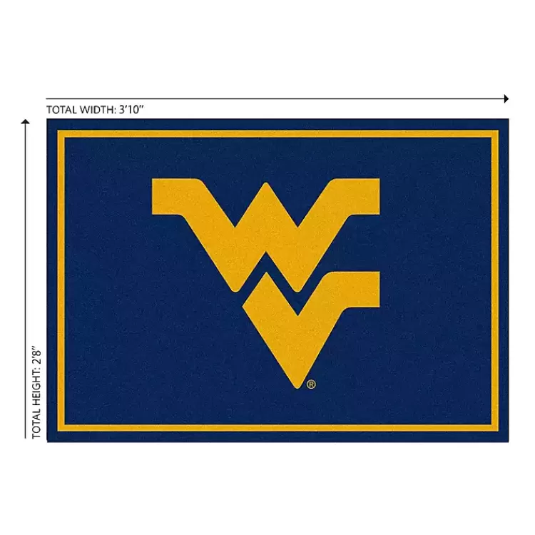 West Virginia University Area Rug, 3x4>Kirklands Home Flash Sale