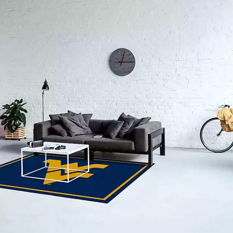 West Virginia University Area Rug, 4x6>Kirklands Home Hot