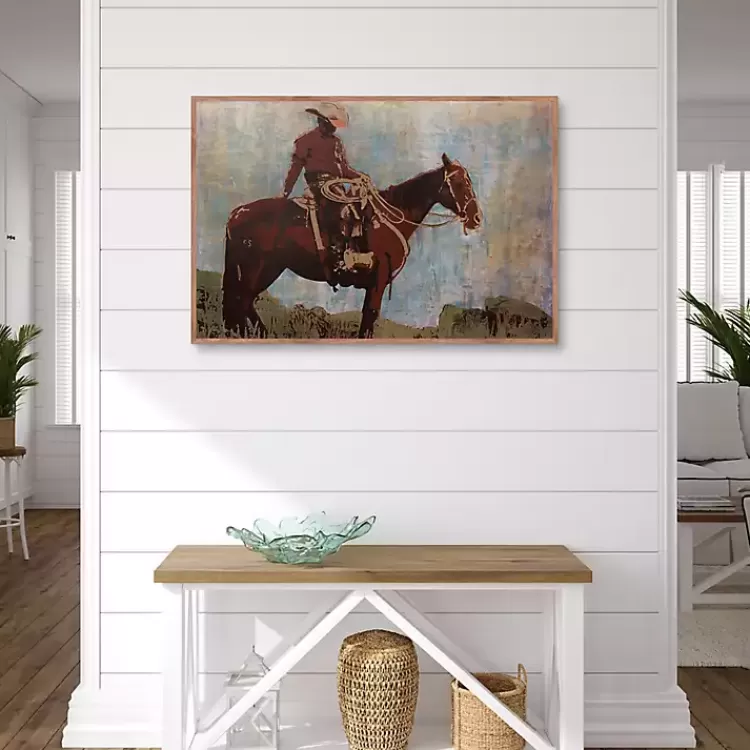 western_moment_framed_canvas_art_print_3.webp Western Moment Framed Canvas Art Print>Kirklands Home Sale