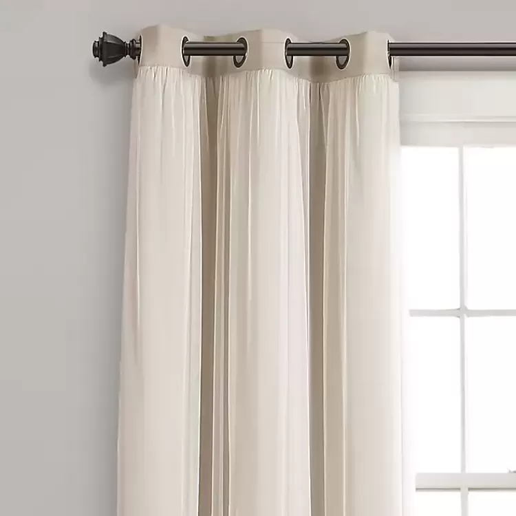 wheat_curtain_panel_set_with_overlay__in_4-2.webp Wheat Curtain Panel Set with Overlay, 120 in.>Kirklands Home Best