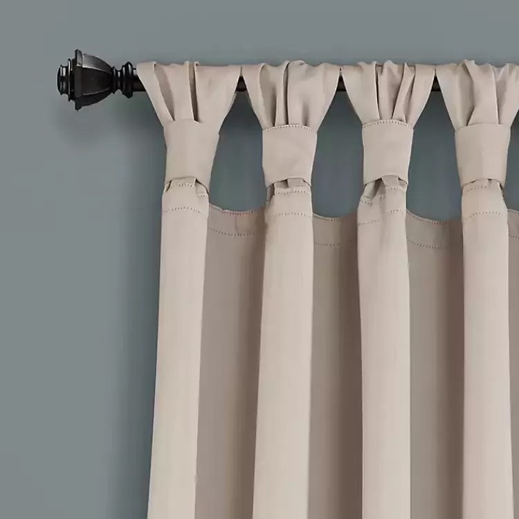 Wheat Knotted Curtain Panel Set, 84 in.>Kirklands Home Discount