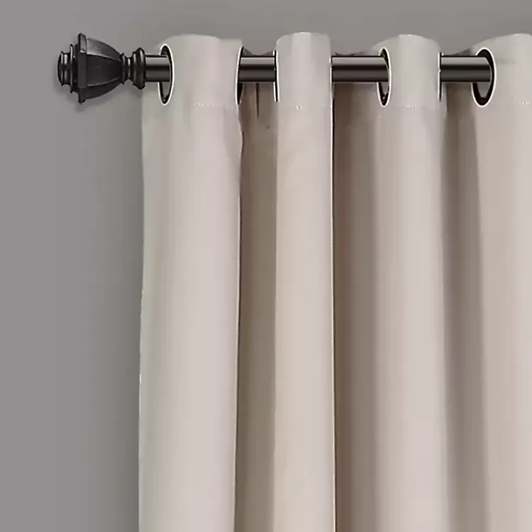 Wheat Lush Insulated Curtain Panel Set, 84 in.>Kirklands Home Discount
