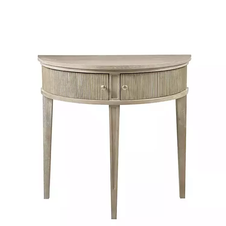 wheat_reclaimed_wood_fluted_console_table_2.webp Wheat Reclaimed Wood Fluted Console Table>Kirklands Home Outlet