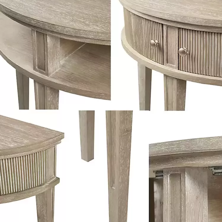 wheat_reclaimed_wood_fluted_console_table_5.webp Wheat Reclaimed Wood Fluted Console Table>Kirklands Home Outlet