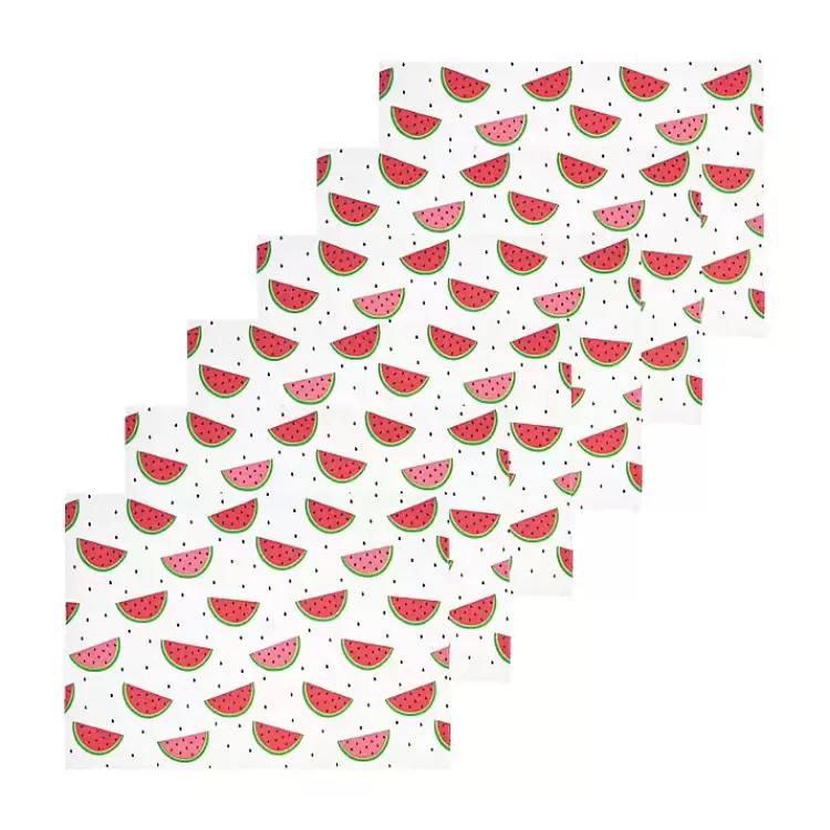 Whimsical Watermelon Placemats, Set of 6>Kirklands Home Cheap