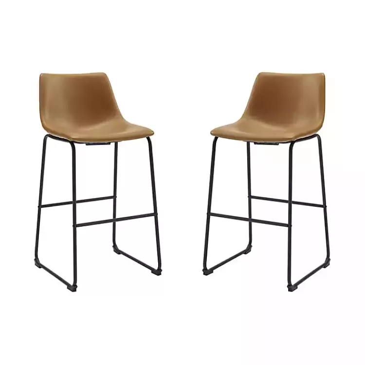 Whiskey Faux Leather Bar Stools, Set of 2>Kirklands Home Best Sale