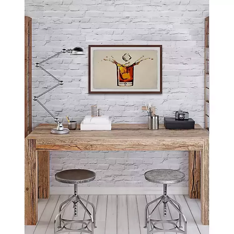 Whiskey Splash Framed Wall Art>Kirklands Home Discount