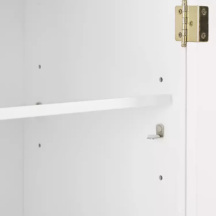 white__gold_storage_cabinet_8.webp & Gold Storage Cabinet>Kirklands Home Fashion