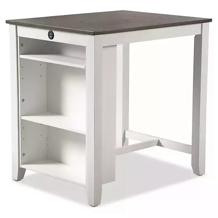 white__gray_wood_kayla_counter_height_pc_set_2.webp & Gray Wood Kayla Counter Height 3-pc. Set>Kirklands Home Fashion