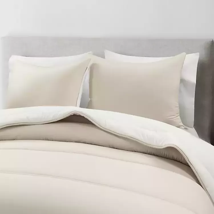 white__tan_reversible_pc_king_comforter_set_3.webp White & Tan Reversible 3-pc. King Comforter Set>Kirklands Home Hot