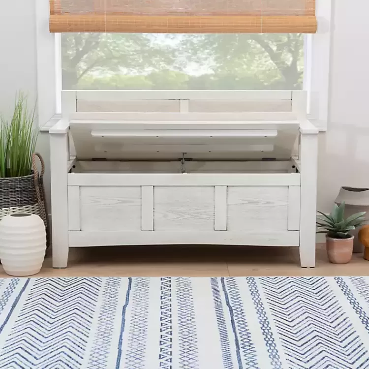 white_and_beige_carlton_storage_bench_3.webp White and Beige Carlton Storage Bench>Kirklands Home Best Sale