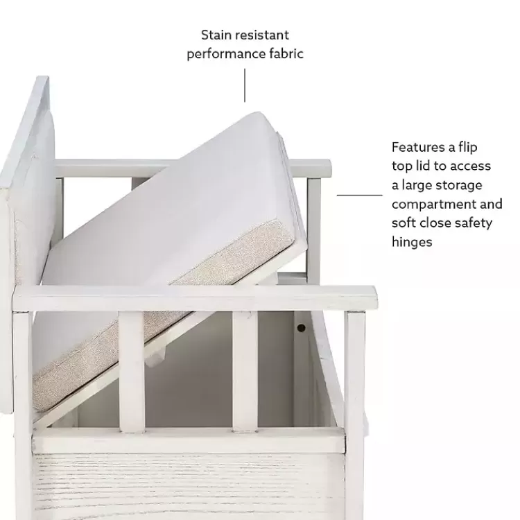 white_and_beige_carlton_storage_bench_8.webp White and Beige Carlton Storage Bench>Kirklands Home Best Sale