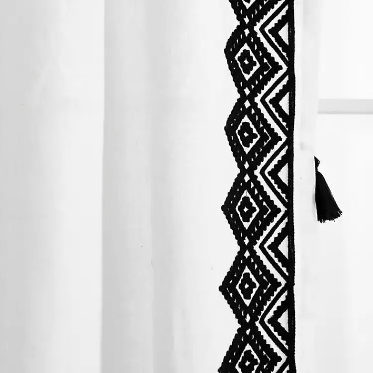 white_and_black_diamond_curtain_panel__in_3.webp White and Black Diamond Curtain Panel, 84 in.>Kirklands Home Flash Sale