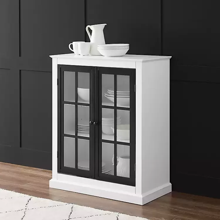 white_and_black_windowpane_doors_cabinet_3.webp White and Black Windowpane Doors Cabinet>Kirklands Home Cheap