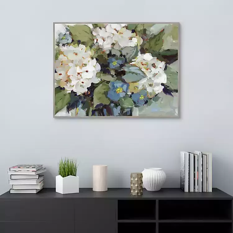 white_and_blue_hydrangeas_framed_canvas_art_print_3.webp White and Blue Hydrangeas Framed Canvas Art Print>Kirklands Home Best Sale