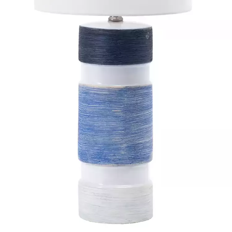 white_and_blue_large_stripe_table_lamp_2.webp and Blue Large Stripe Table Lamp>Kirklands Home Discount