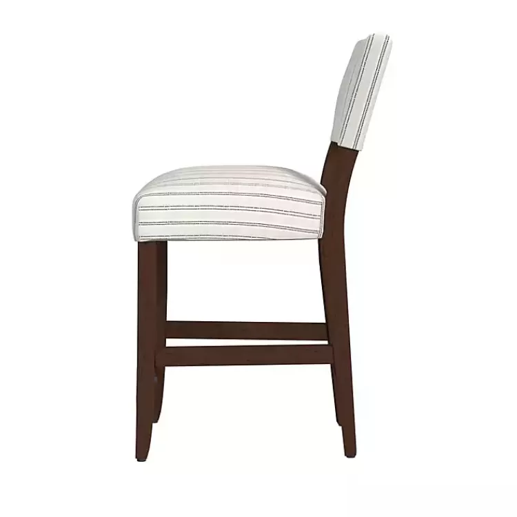 white_and_blue_striped_dark_walnut_counter_stool_2.webp White and Blue Striped Dark Walnut Counter Stool>Kirklands Home Sale