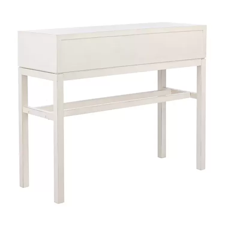 white_and_brown_herringbone_console_table_9.webp White and Brown Herringbone Console Table>Kirklands Home New