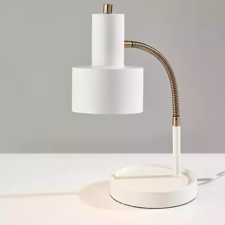 white_and_gold_brayden_charging_desk_lamp_5.webp White and Gold Brayden Charging Desk Lamp>Kirklands Home New