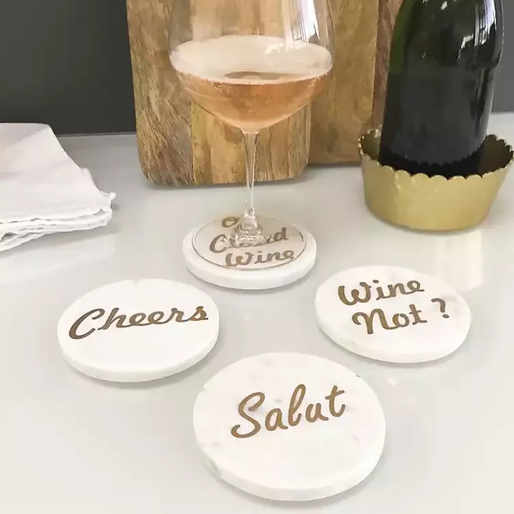 white_and_gold_marble_wine_coasters_set_of__4.webp White and Gold Marble Wine Coasters, Set of 4>Kirklands Home Shop