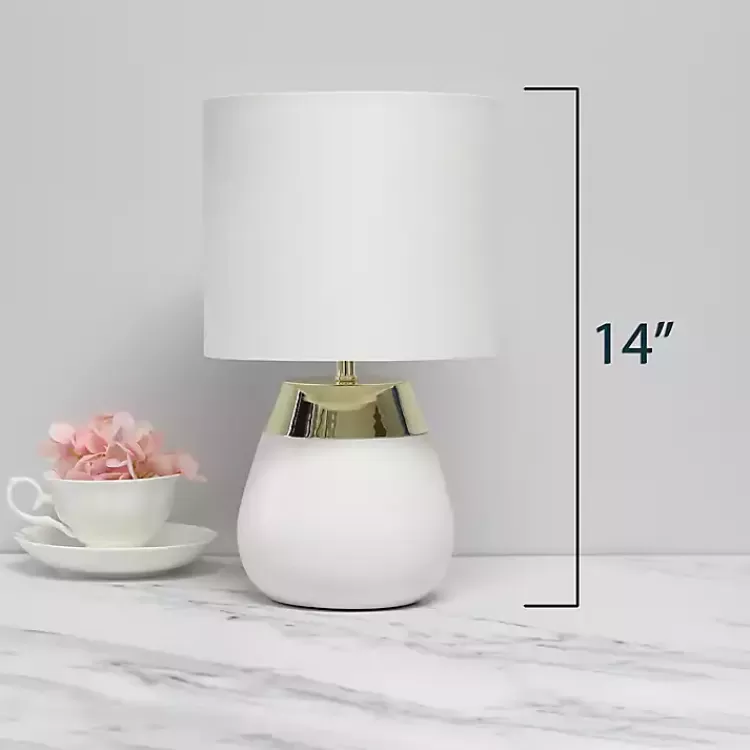 white_and_metallic_gold_touch_table_lamp_5.webp and Metallic Gold 4-Touch Table Lamp>Kirklands Home Hot