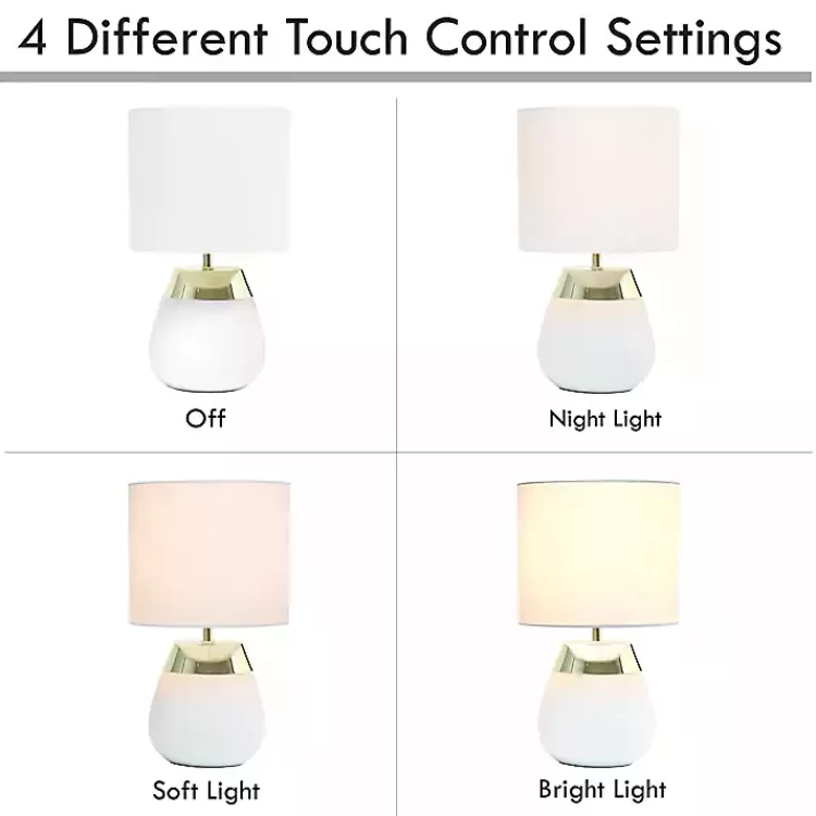 white_and_metallic_gold_touch_table_lamp_8.webp and Metallic Gold 4-Touch Table Lamp>Kirklands Home Hot