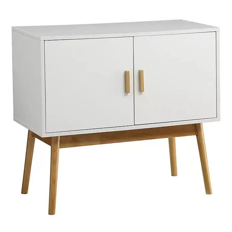 and Natural Wood Reversible Doors Cabinet>Kirklands Home Fashion