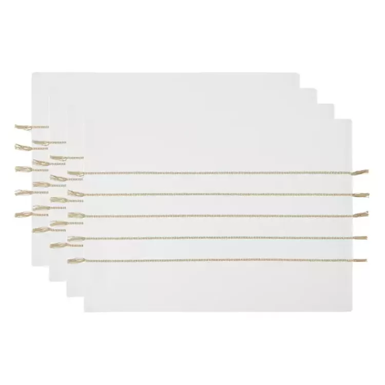 and Stone Striped Placemats, Set of 4>Kirklands Home Best Sale
