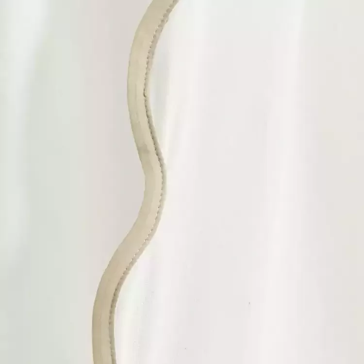 white_and_tan_scalloped_curtain_panel_set__in_3.webp White and Tan Scalloped Curtain Panel Set, 84 in.>Kirklands Home Online