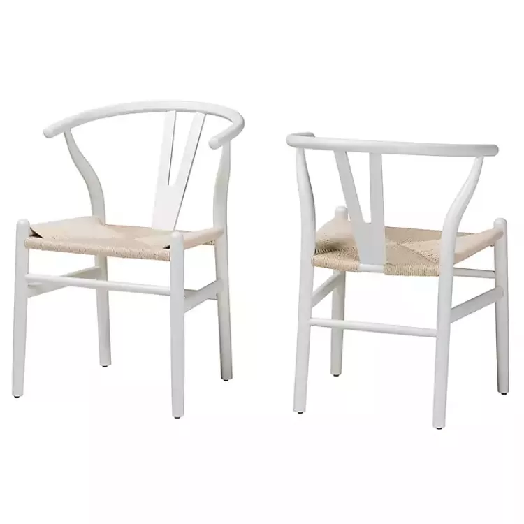 and Tan Wishbone Dining Chairs, Set of 2>Kirklands Home New