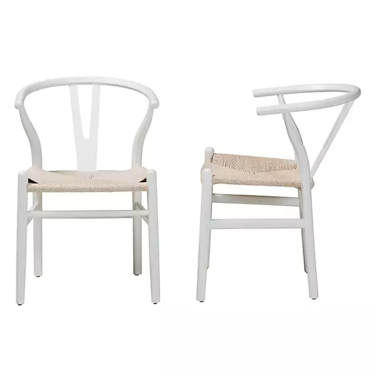 and Tan Wishbone Dining Chairs, Set of 2>Kirklands Home New