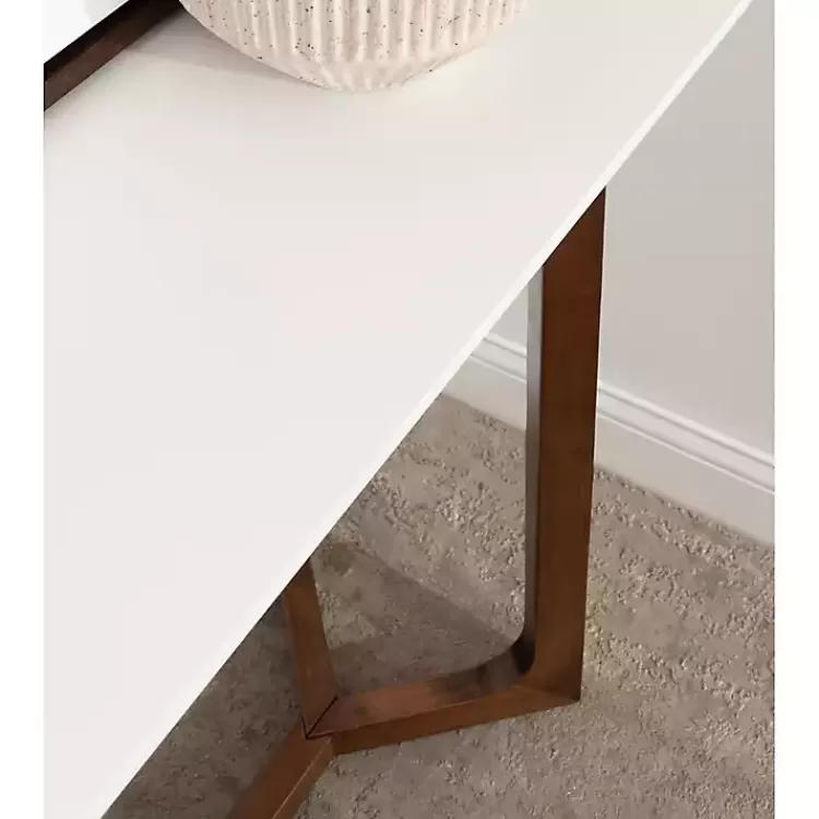 white_and_walnut_olivia_console_table_10.webp and Walnut Olivia Console Table>Kirklands Home Clearance