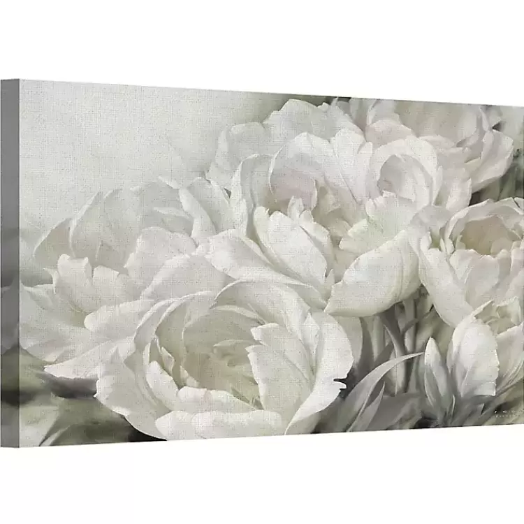 white_angelique_tulips_canvas_art_print_x_in_3.webp White Angelique Tulips Canvas Art Print, 40x30 in.>Kirklands Home Best