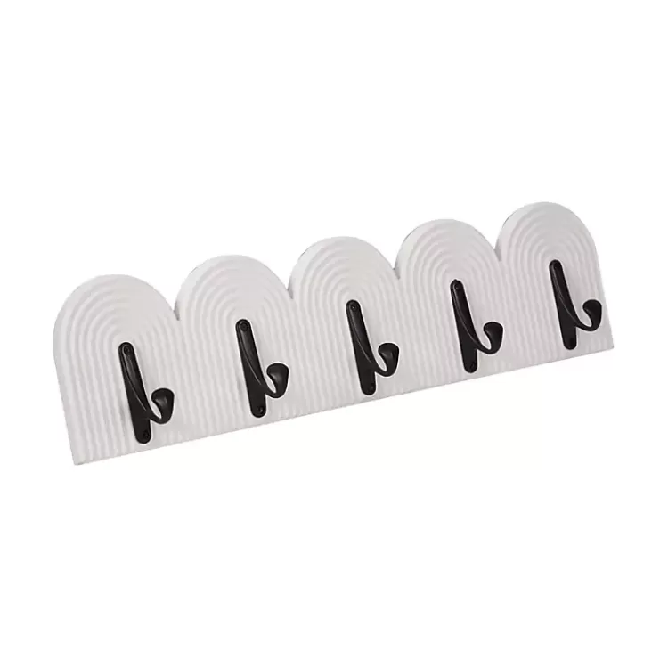 White Arched Wall Hooks>Kirklands Home Sale