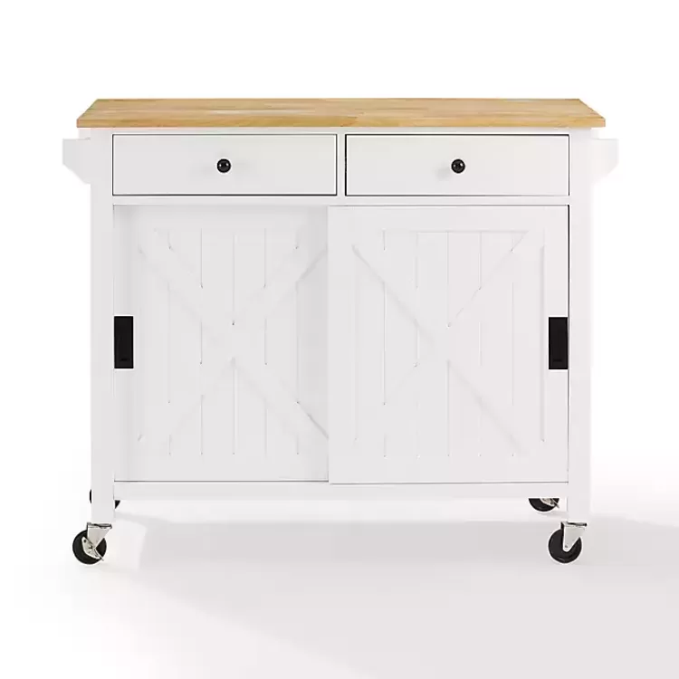 Barn Door Kitchen Cart>Kirklands Home Best