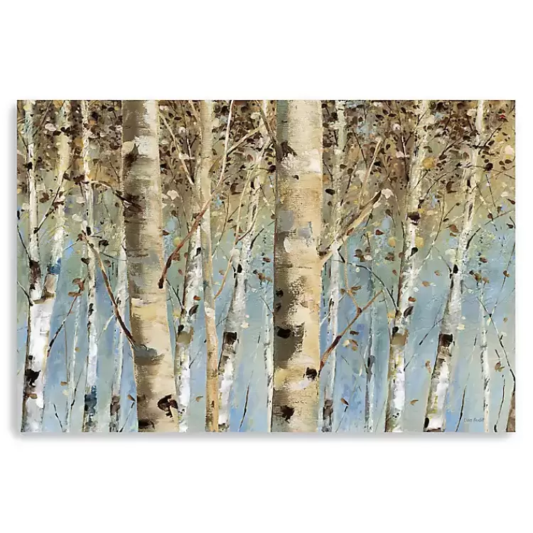 White Birch Forest Canvas Art Print, 60x40 in.>Kirklands Home Discount