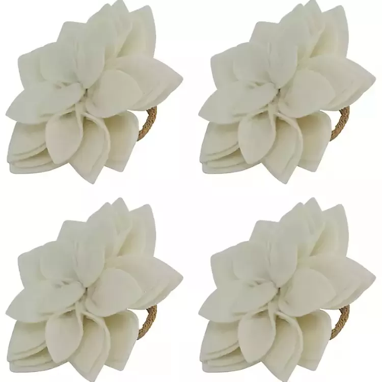 Blossom Napkin Rings, Set of 4>Kirklands Home Online