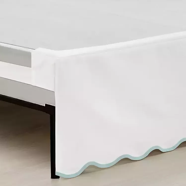 white_blue_scalloped_coastal_queen_bed_skirt_3.webp White Blue Scalloped Coastal Queen Bed Skirt>Kirklands Home Cheap