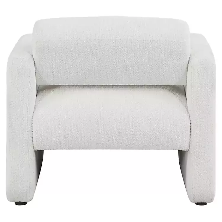 white_boucle_modern_accent_chair_3.webp Boucle Modern Accent Chair>Kirklands Home New