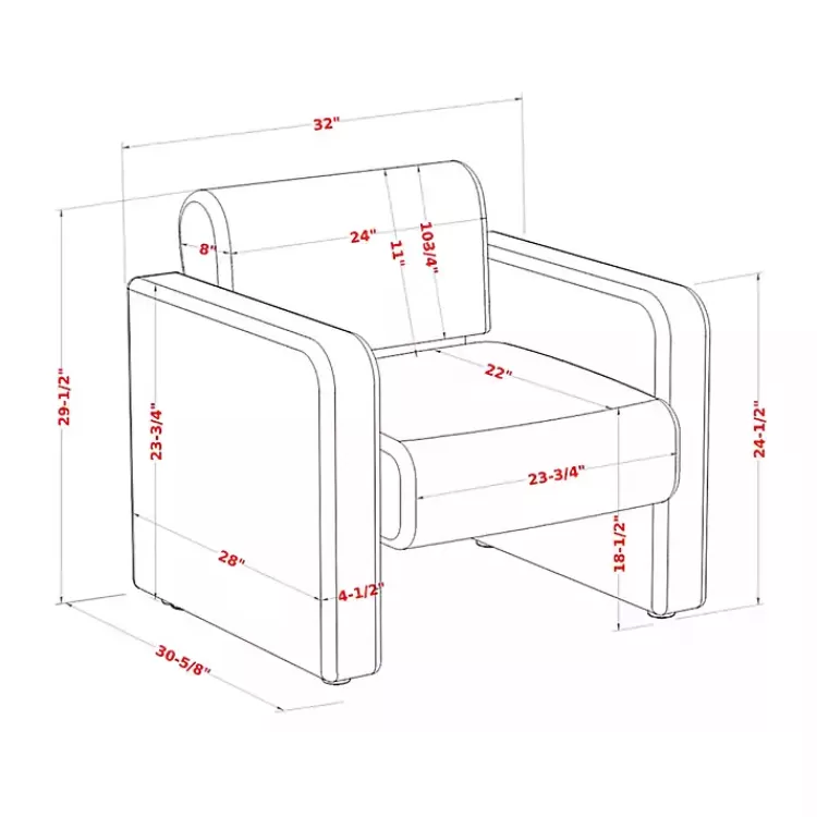 white_boucle_modern_accent_chair_8.webp Boucle Modern Accent Chair>Kirklands Home New